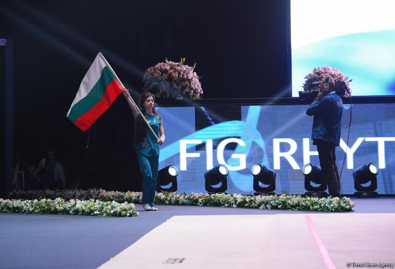 Bakıda bədii gimnastika üzrə FIG Dünya Kubokunun açılışı olub (FOTO)