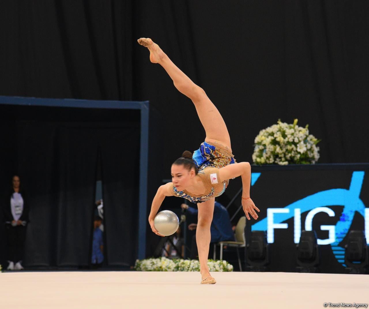 Bakıda bədii gimnastika üzrə FIG Dünya kuboku yarışlarının birinci gününə start verilib (FOTO)