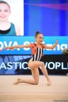 Bakıda bədii gimnastika üzrə Dünya Kuboku yarışlarının ikinci günündən maraqlı anlar (FOTO)