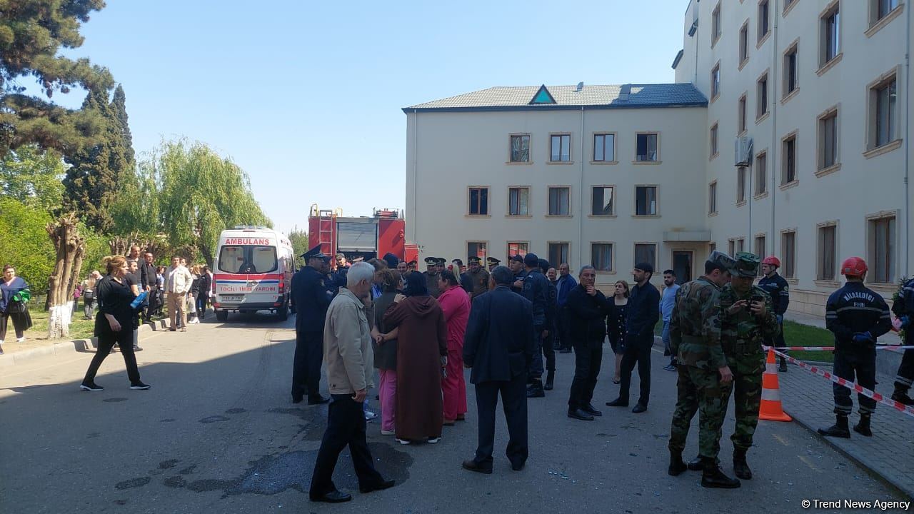 Xəstəxanadakı yanğında xəstələrdən biri ölüb