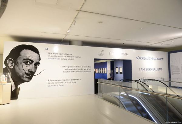 Salvador Dalinin Azərbaycanda ilk dəfə Heydər Əliyev Mərkəzində açılmış sərgisi böyük marağa səbəb olub (VİDEO/FOTO)