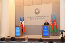 Azərbaycan və Fransa XİN rəhbərlərinin mətbuat konfransı keçirilib (FOTO/VİDEO) (YENİLƏNİB)