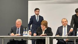 "Elmi-tədqiqat üzrə fəaliyyətin birgə həyata keçirilməsinə dair əməkdaşlıq memorandumunun imzalanması" mərasimi keçirilib (FOTO) (YENİLƏNİB)