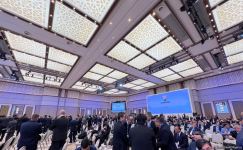 Özbəkistanda Daşkənd Beynəlxalq İnvestisiya Forumu işə başlayıb (FOTO)