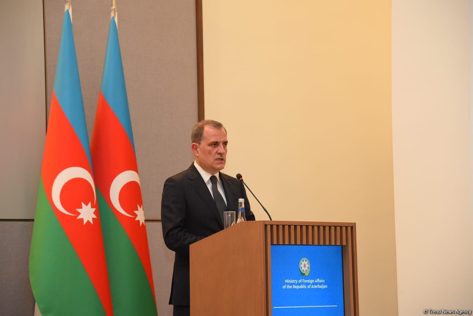 Azərbaycan və Fransa XİN rəhbərlərinin mətbuat konfransı keçirilib (FOTO/VİDEO) (YENİLƏNİB)