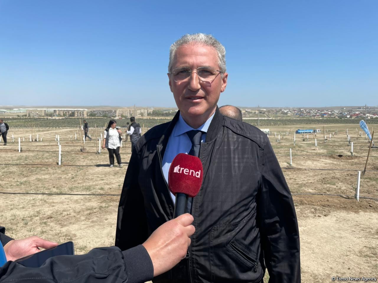 Bu gün jurnalistlərin iştirakı ilə üç min ağac əkilib - Nazir