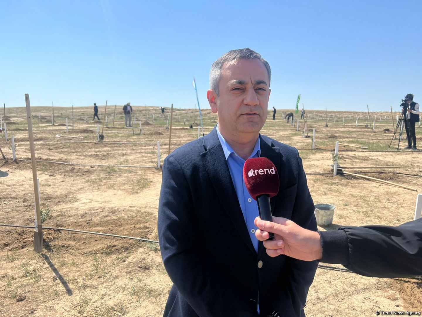 Ümummilli lider Heydər Əliyevin anadan olmasının 100 illiyi ilə bağlı ağacəkmə aksiyasında iştirak etmək qürurvericidir - Sahil Kərimli