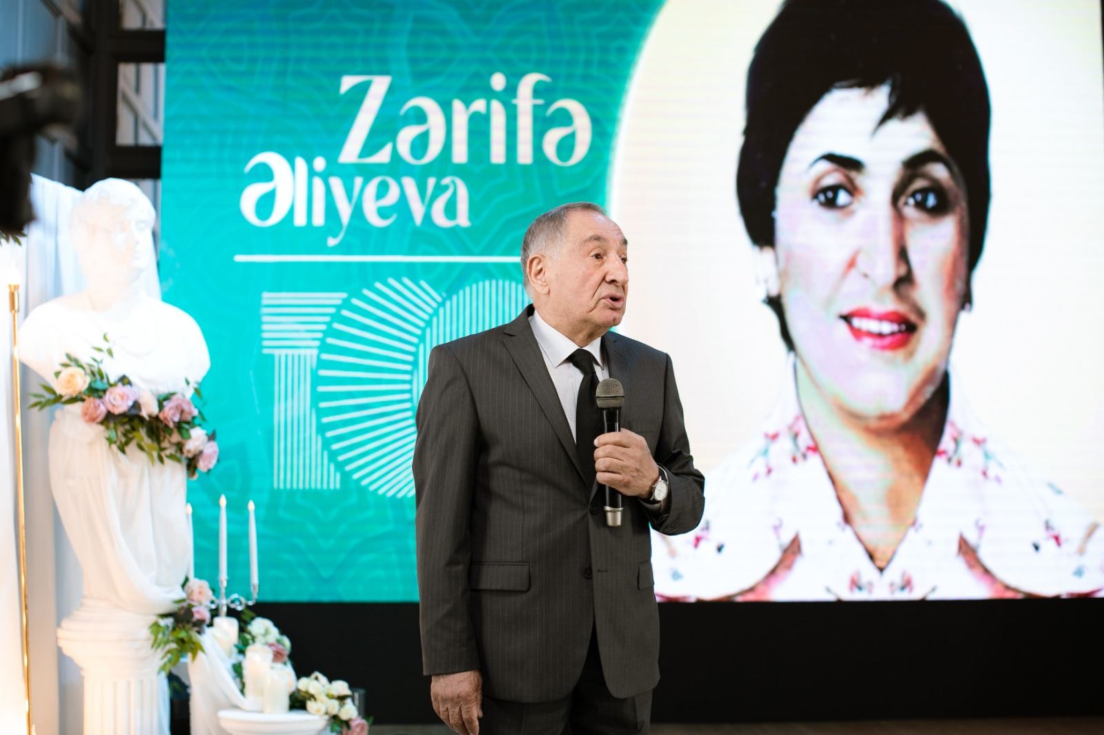 Nərimanov rayonunda akademik Zərifə Əliyevanın xatirəsi anılıb (FOTO/VİDEO)