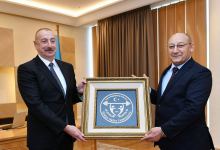 Prezident İlham Əliyev və Birinci xanım Mehriban Əliyeva Türkiyə idmançıları ilə görüşüblər (FOTO/VİDEO) (YENİLƏNİB)