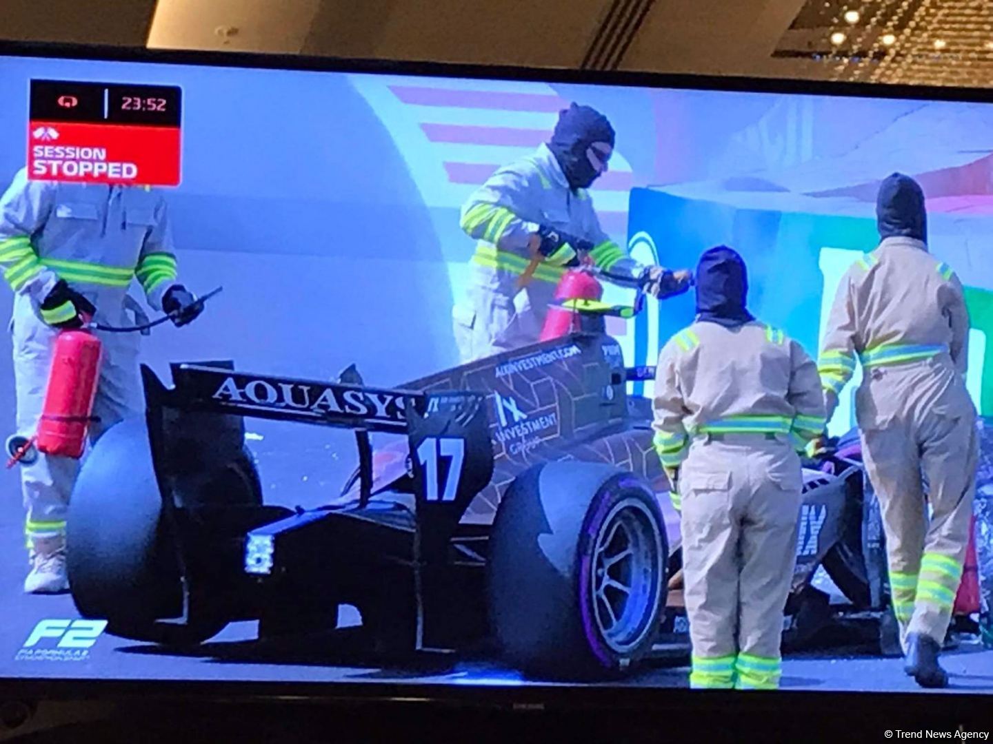 Formula 2 komandalarının sıralama yürüşündə qəza baş verdi (FOTO)