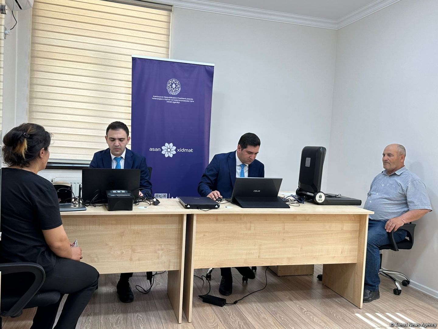 Sayyar "ASAN xidmət" Talış kəndində (FOTO)