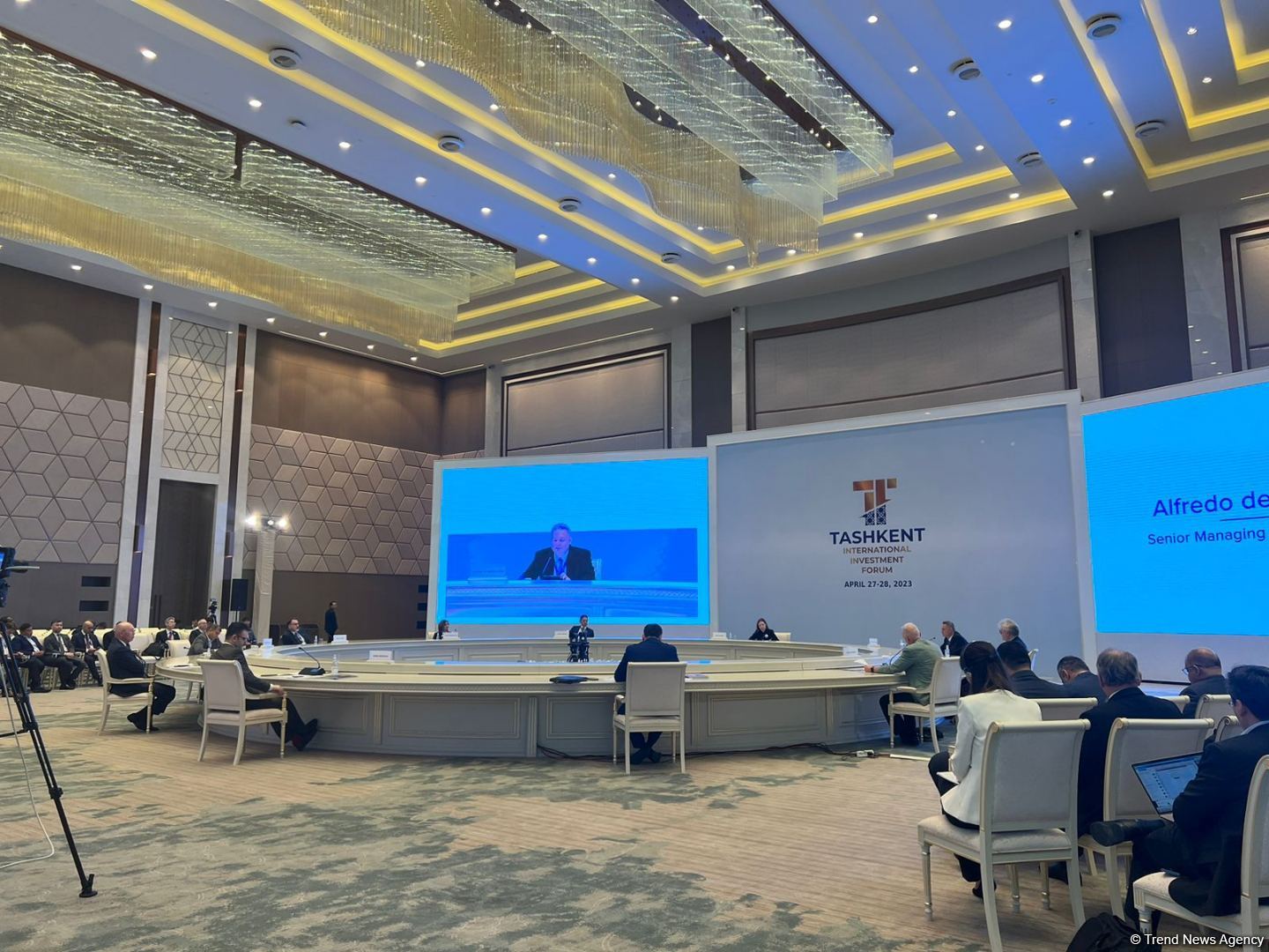 Daşkənd Beynəlxalq İnvestisiya Forumunun ikinci günü keçirilir (FOTO)