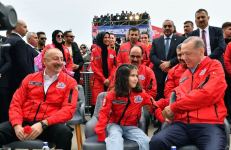 Prezident İlham Əliyev və Rəcəb Tayyib Ərdoğan İstanbulda “TEKNOFEST" festivalında iştirak ediblər (YENİLƏNİB-3) (FOTO/VİDEO)