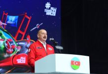 Prezident İlham Əliyev və Rəcəb Tayyib Ərdoğan İstanbulda “TEKNOFEST" festivalında iştirak ediblər (YENİLƏNİB-3) (FOTO/VİDEO)