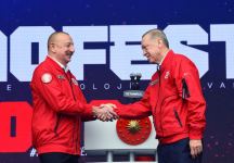 Prezident İlham Əliyev və Rəcəb Tayyib Ərdoğan İstanbulda “TEKNOFEST" festivalında iştirak ediblər (YENİLƏNİB-3) (FOTO/VİDEO)