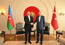 Azərbaycan və Türkiyə prezidentləri birgə nahar ediblər (FOTO/VİDEO)