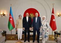 Azərbaycan və Türkiyə prezidentləri birgə nahar ediblər (FOTO/VİDEO)