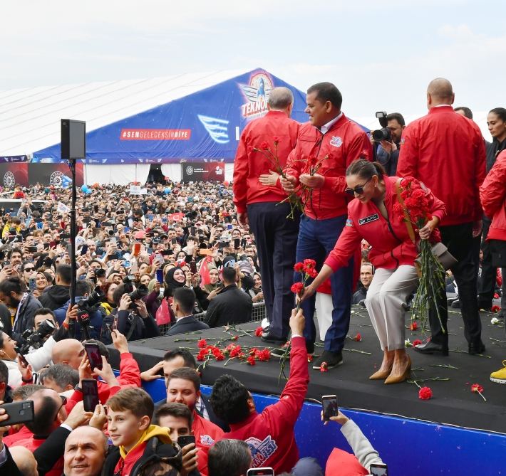 Prezident İlham Əliyev və Rəcəb Tayyib Ərdoğan İstanbulda “TEKNOFEST" festivalında iştirak ediblər (YENİLƏNİB-3) (FOTO/VİDEO)