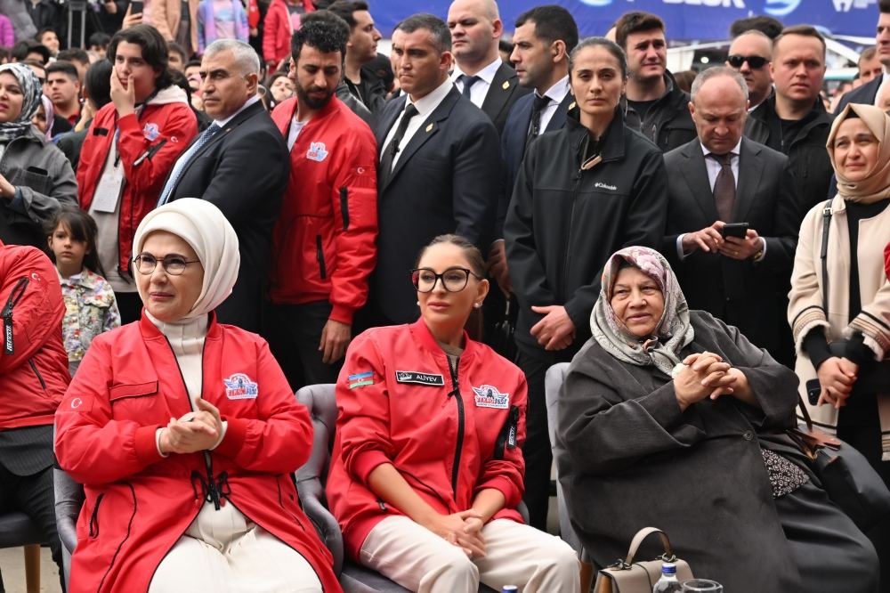 Prezident İlham Əliyev və Rəcəb Tayyib Ərdoğan İstanbulda “TEKNOFEST" festivalında iştirak ediblər (YENİLƏNİB-3) (FOTO/VİDEO)