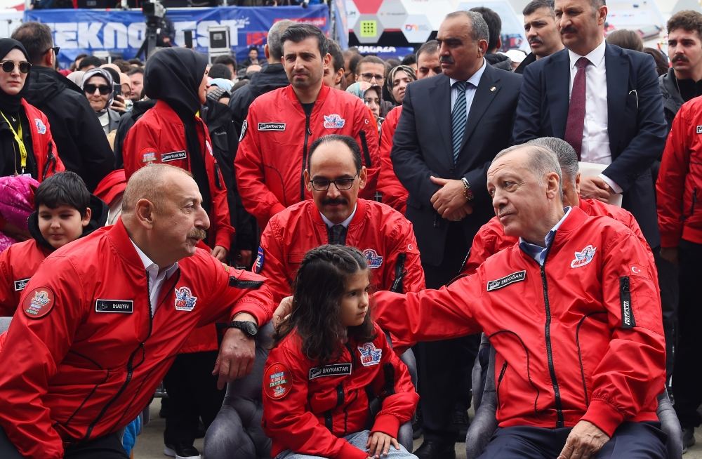 Prezident İlham Əliyev və Rəcəb Tayyib Ərdoğan İstanbulda “TEKNOFEST" festivalında iştirak ediblər (YENİLƏNİB-3) (FOTO/VİDEO)