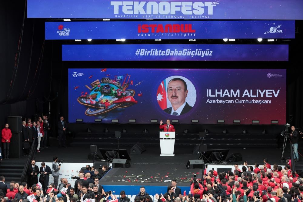 Prezident İlham Əliyev və Rəcəb Tayyib Ərdoğan İstanbulda “TEKNOFEST" festivalında iştirak ediblər (YENİLƏNİB-3) (FOTO/VİDEO)
