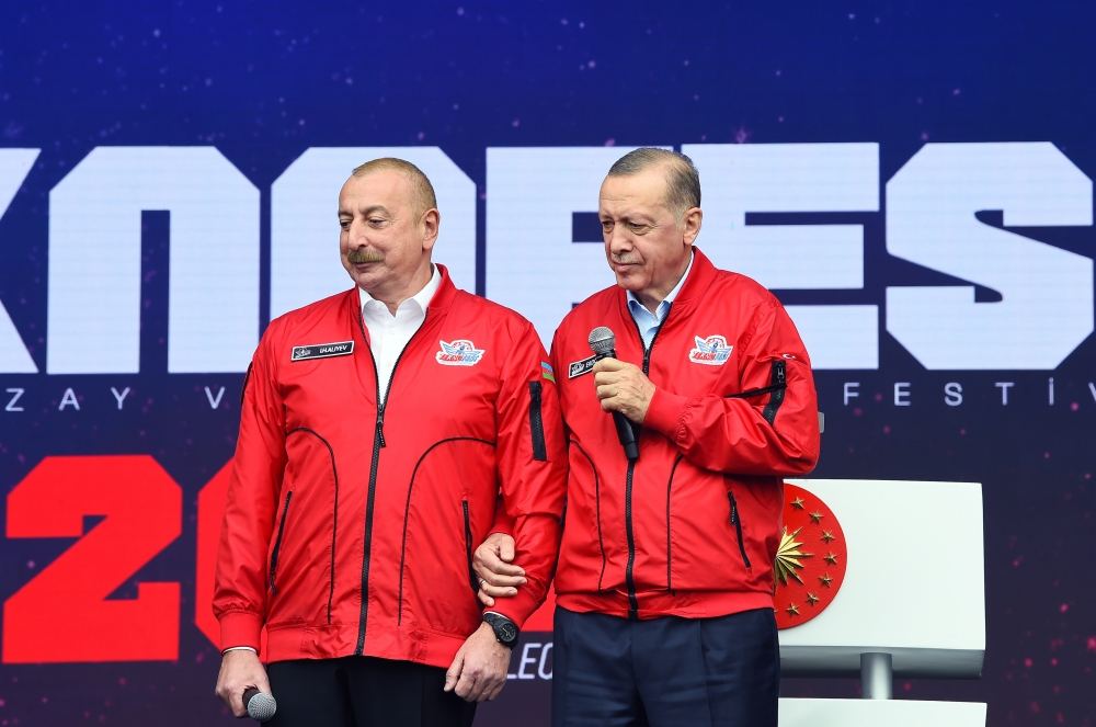 Prezident İlham Əliyev və Rəcəb Tayyib Ərdoğan İstanbulda “TEKNOFEST" festivalında iştirak ediblər (YENİLƏNİB-3) (FOTO/VİDEO)