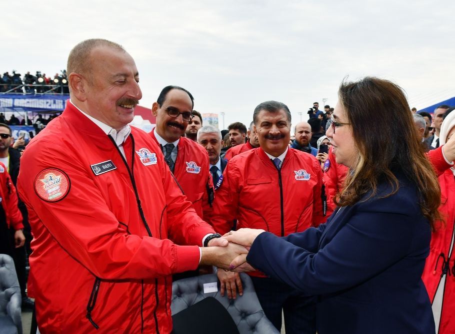 Prezident İlham Əliyev və Rəcəb Tayyib Ərdoğan İstanbulda “TEKNOFEST" festivalında iştirak ediblər (YENİLƏNİB-3) (FOTO/VİDEO)