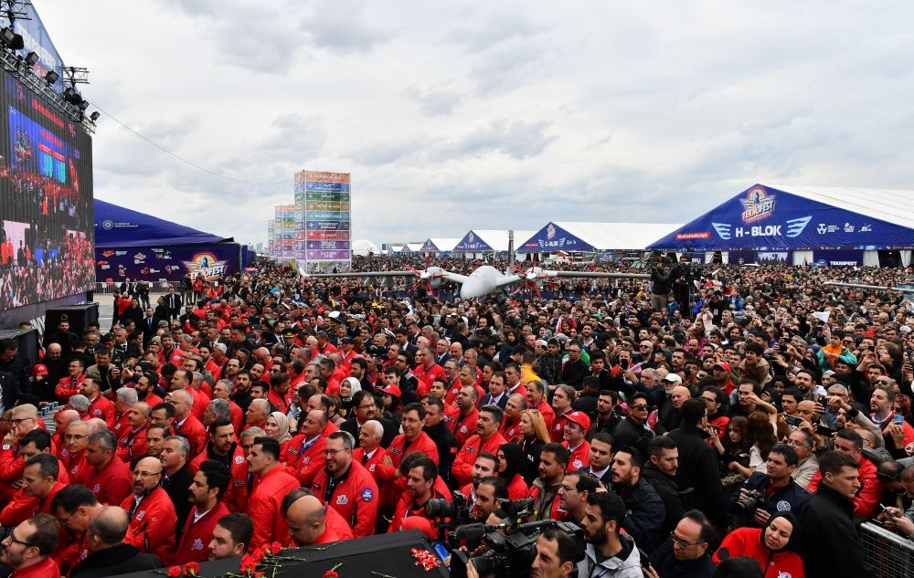 Prezident İlham Əliyev və Rəcəb Tayyib Ərdoğan İstanbulda “TEKNOFEST" festivalında iştirak ediblər (YENİLƏNİB-3) (FOTO/VİDEO)