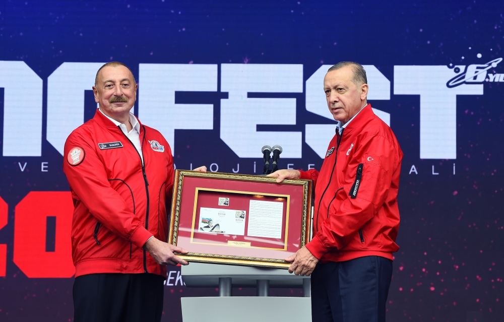 Prezident İlham Əliyev və Rəcəb Tayyib Ərdoğan İstanbulda “TEKNOFEST" festivalında iştirak ediblər (YENİLƏNİB-3) (FOTO/VİDEO)