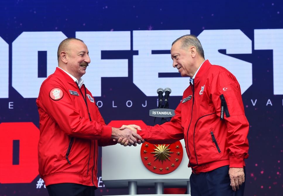 Prezident İlham Əliyev və Rəcəb Tayyib Ərdoğan İstanbulda “TEKNOFEST" festivalında iştirak ediblər (YENİLƏNİB-3) (FOTO/VİDEO)