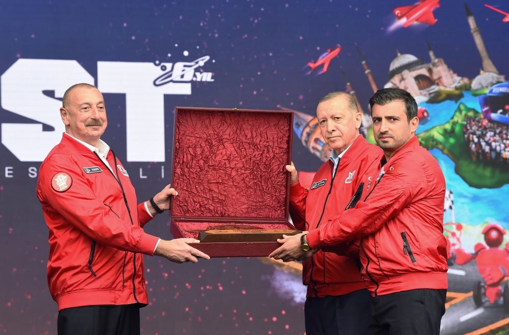 Prezident İlham Əliyev və Rəcəb Tayyib Ərdoğan İstanbulda “TEKNOFEST" festivalında iştirak ediblər (YENİLƏNİB-3) (FOTO/VİDEO)