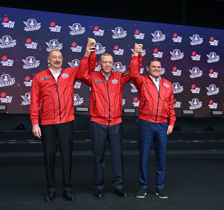 Prezident İlham Əliyev və Rəcəb Tayyib Ərdoğan İstanbulda “TEKNOFEST" festivalında iştirak ediblər (YENİLƏNİB-3) (FOTO/VİDEO)
