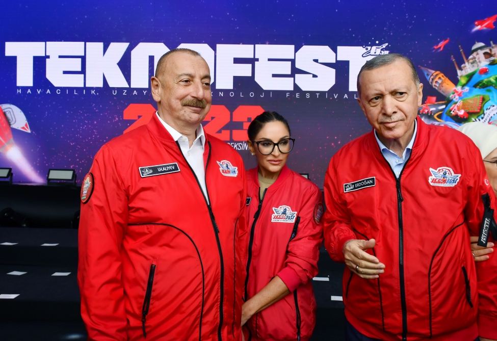 Prezident İlham Əliyev və Rəcəb Tayyib Ərdoğan İstanbulda “TEKNOFEST" festivalında iştirak ediblər (YENİLƏNİB-3) (FOTO/VİDEO)