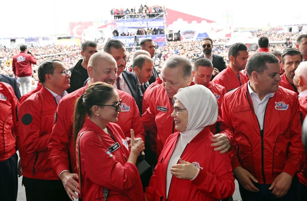 Prezident İlham Əliyev və Rəcəb Tayyib Ərdoğan İstanbulda “TEKNOFEST" festivalında iştirak ediblər (YENİLƏNİB-3) (FOTO/VİDEO)