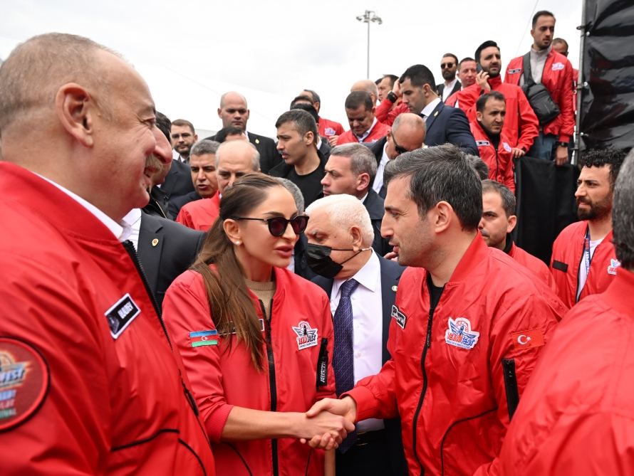 Prezident İlham Əliyev və Rəcəb Tayyib Ərdoğan İstanbulda “TEKNOFEST" festivalında iştirak ediblər (YENİLƏNİB-3) (FOTO/VİDEO)