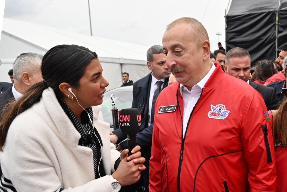 Prezident İlham Əliyev və Rəcəb Tayyib Ərdoğan İstanbulda “TEKNOFEST" festivalında iştirak ediblər (YENİLƏNİB-3) (FOTO/VİDEO)