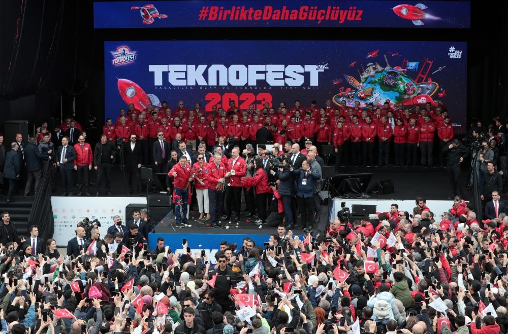 Prezident İlham Əliyev və Rəcəb Tayyib Ərdoğan İstanbulda “TEKNOFEST" festivalında iştirak ediblər (YENİLƏNİB-3) (FOTO/VİDEO)