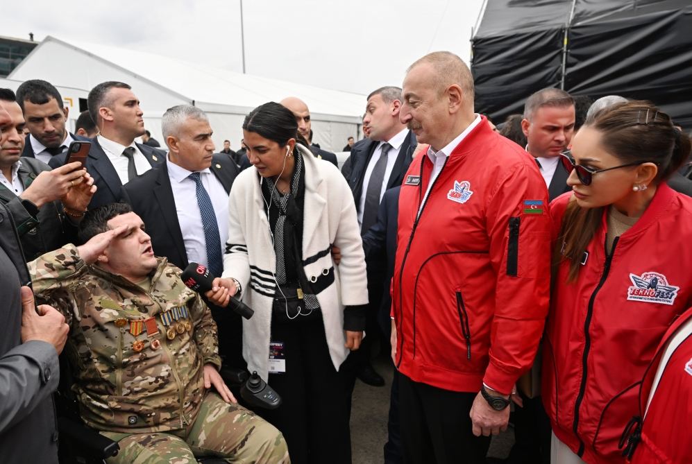 Azərbaycan və Türkiyə prezidentləri “CNN Türk”ün müxbirinin suallarını cavablandırıblar (FOTO/VİDEO)