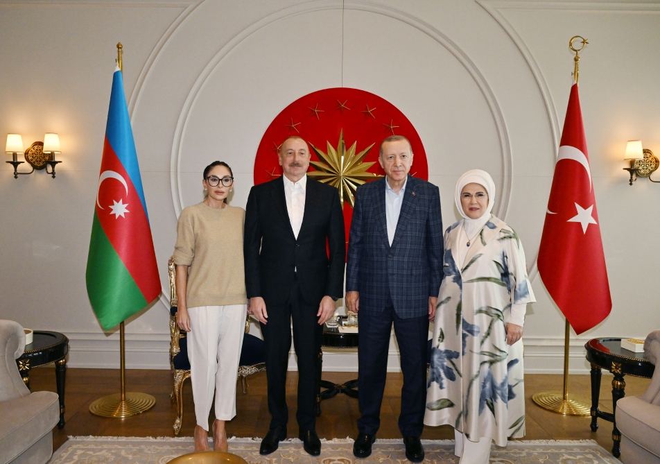 Azərbaycan və Türkiyə prezidentləri birgə nahar ediblər (FOTO/VİDEO)