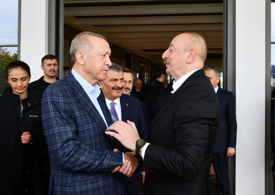 Prezident İlham Əliyevin Türkiyəyə işgüzar səfəri başa çatıb (FOTO/VİDEO)