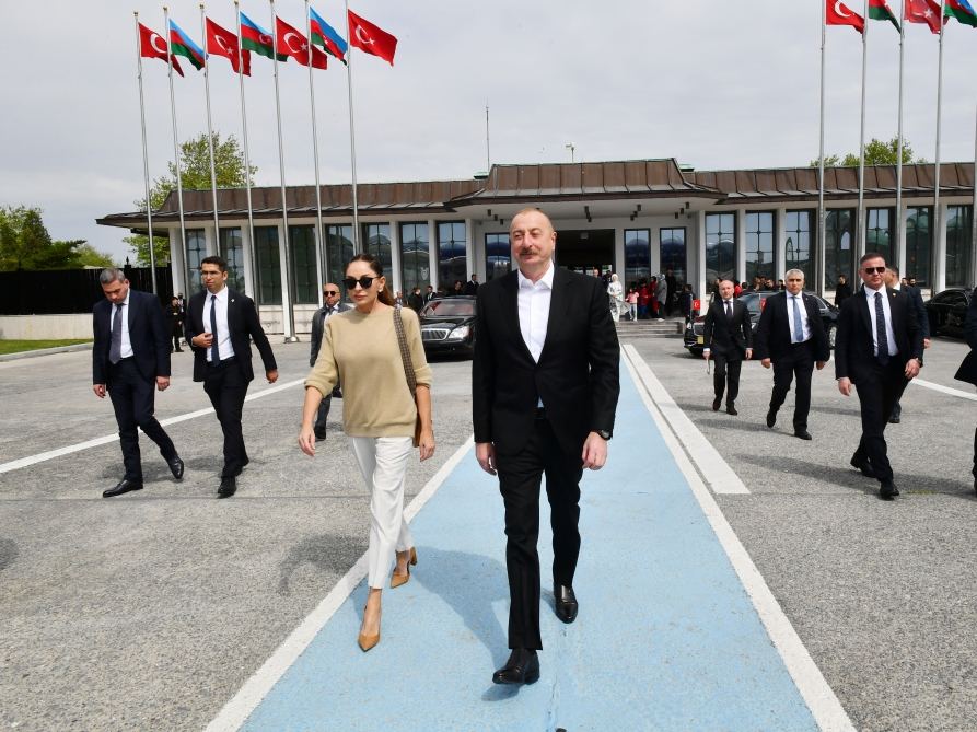 Prezident İlham Əliyevin Türkiyəyə işgüzar səfəri başa çatıb (FOTO/VİDEO)
