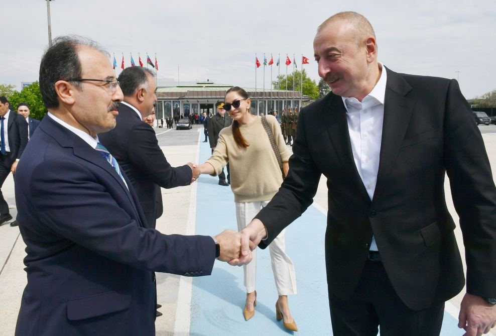 Prezident İlham Əliyevin Türkiyəyə işgüzar səfəri başa çatıb (FOTO/VİDEO)
