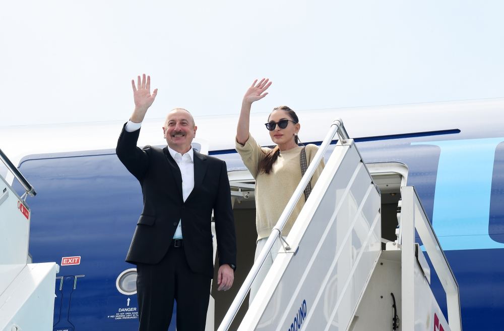 Prezident İlham Əliyevin Türkiyəyə işgüzar səfəri başa çatıb (FOTO/VİDEO)