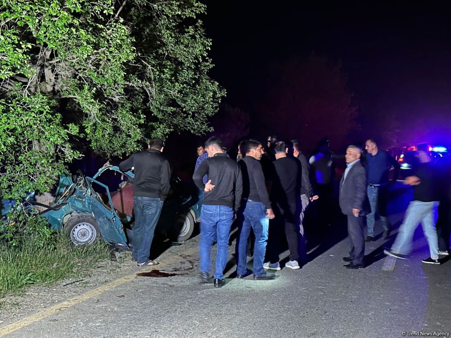 Ağdamda ağır yol qəzası olub, ölən və yaralananlar var (FOTO)
