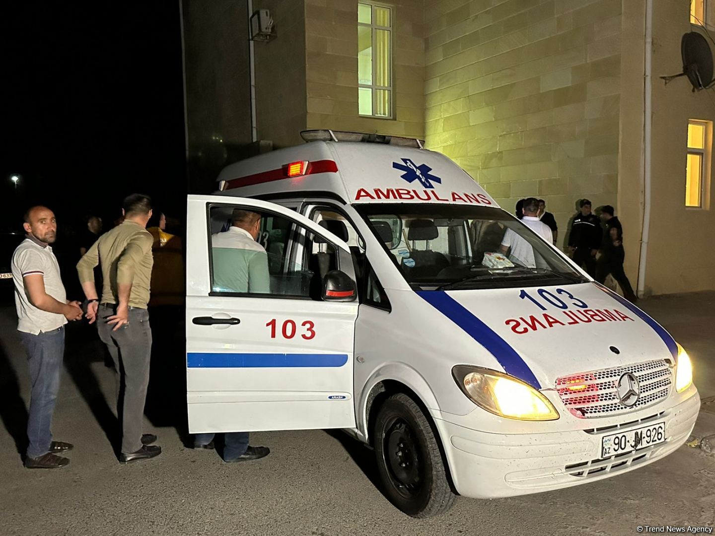 Ağdamda ağır yol qəzası olub, ölən və yaralananlar var (FOTO)