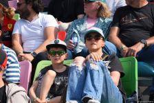 "Formula 1" Azərbaycan Qran Prisi yarışında azarkeşlərin məmnuniyyəti (FOTOLAR)