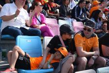 "Formula 1" Azərbaycan Qran Prisi yarışında azarkeşlərin məmnuniyyəti (FOTOLAR)