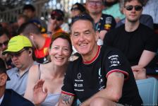 "Formula 1" Azərbaycan Qran Prisi yarışında azarkeşlərin məmnuniyyəti (FOTOLAR)