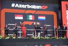 2023 Formula 1 Azərbaycan Qran Prisinin qalibi və mükafatçıları mükafatlandırılıb (FOTO)