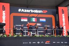 2023 Formula 1 Azərbaycan Qran Prisinin qalibi və mükafatçıları mükafatlandırılıb (FOTO)